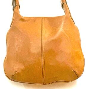 Leather Coach Shoulder Bag